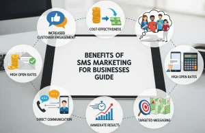 Benefits of SMS Marketing for Businesses Guide Mobile messaging strategy focusing on personalization and timely delivery