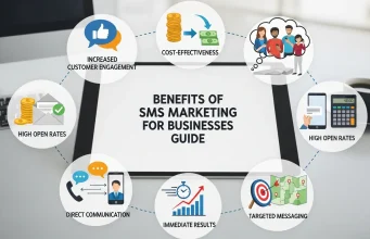 Benefits of SMS Marketing for Businesses Guide Mobile messaging strategy focusing on personalization and timely delivery