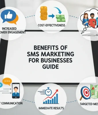 Benefits of SMS Marketing for Businesses Guide Mobile messaging strategy focusing on personalization and timely delivery