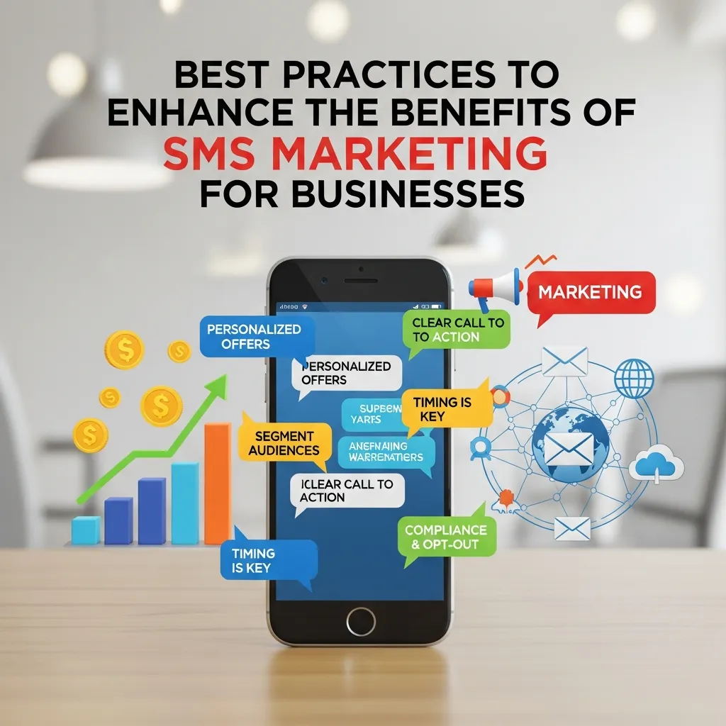 Business optimizing SMS campaigns with personalization, timing, and segmentation