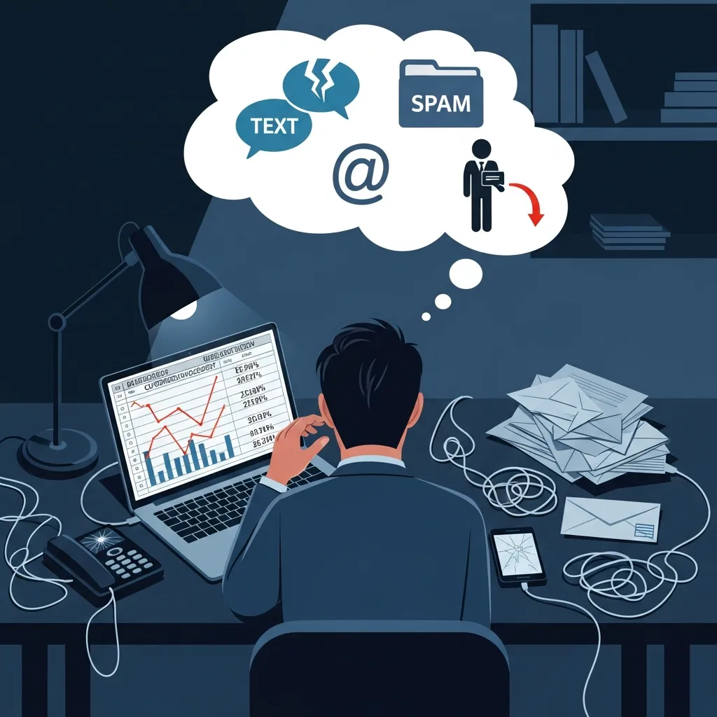 Marketer improving SMS marketing results using data-driven best practices